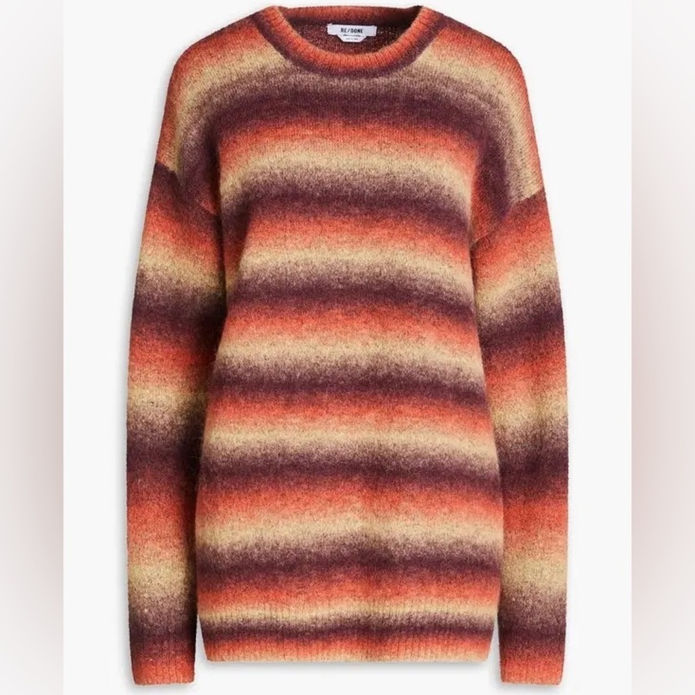 SOLD OUT RE/DONE 90s Alpaca Wool Oversized Sweater NWOT S $480
